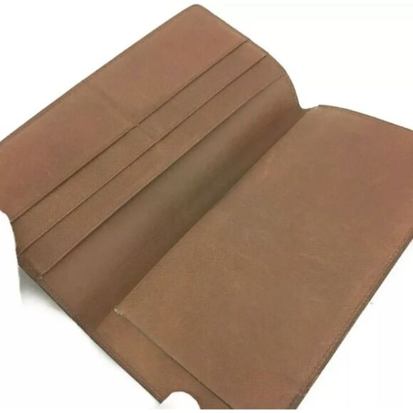 Authentic Louis Vuitton Monogram Bifold Long Wallet /R4027. ET875. - Picture 5 of 8